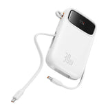 Powerbank Baseus QPow 2 20000mAh 30W 2xUSB-C (hvid)