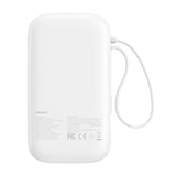 Powerbank Baseus QPow 2 20000mAh 30W 2xUSB-C (hvid)