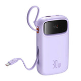Baseus QPow 2 20000mAh 30W 2xUSB-C powerbank (lila)