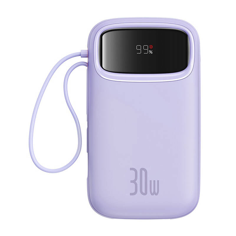 Baseus QPow 2 20000mAh 30W 2xUSB-C powerbank (lila)