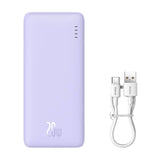 Baseus Airpow 10000mAh 20W Powerbank (lila)