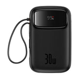 Powerbank Baseus QPow 2 10000mAh 30W 2xUSB-C (sort)