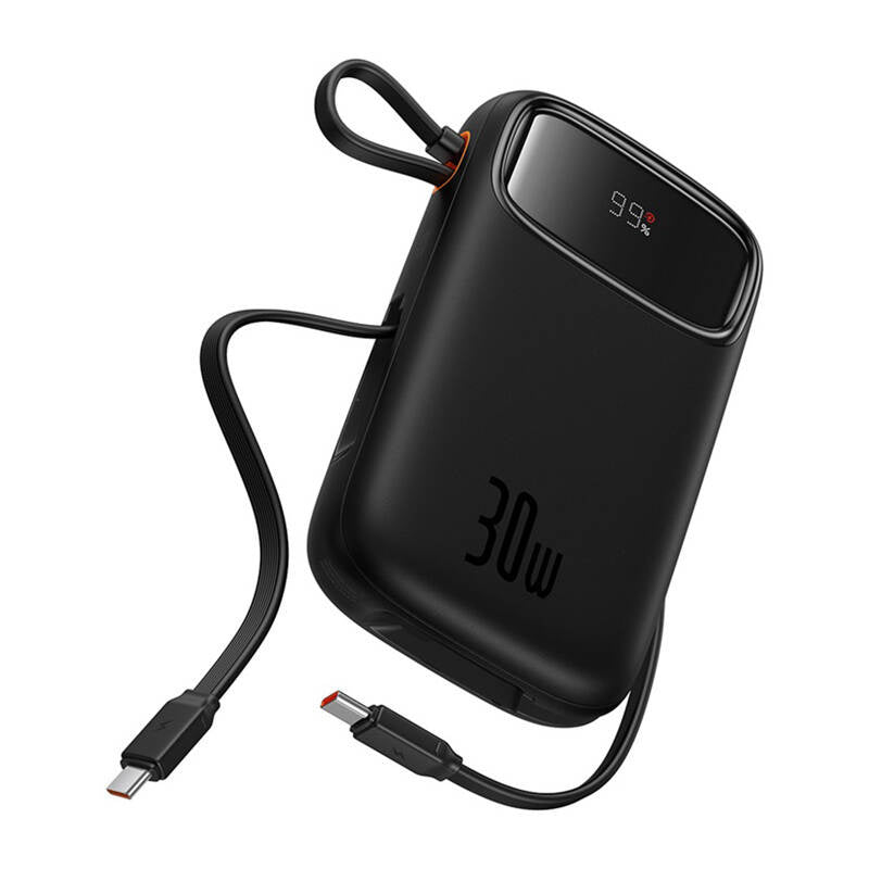 Powerbank Baseus QPow 2 10000mAh 30W 2xUSB-C (sort)