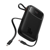 Powerbank Baseus QPow 2 10000mAh 30W 2xUSB-C (sort)