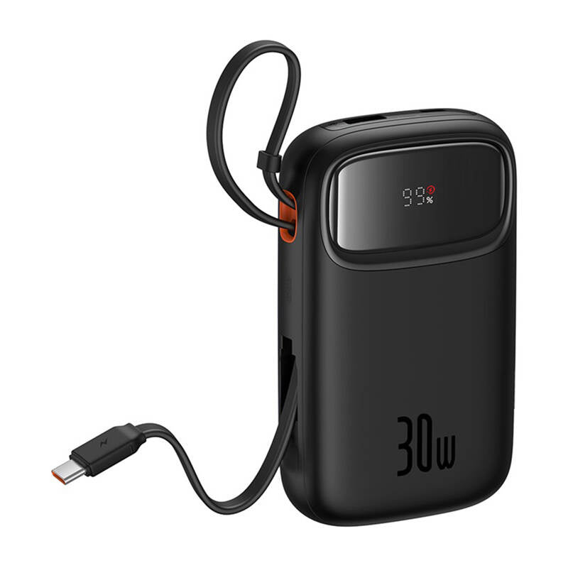 Powerbank Baseus QPow 2 10000mAh 30W 2xUSB-C (sort)