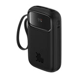 Powerbank Baseus QPow 2 10000mAh 30W 2xUSB-C (sort)