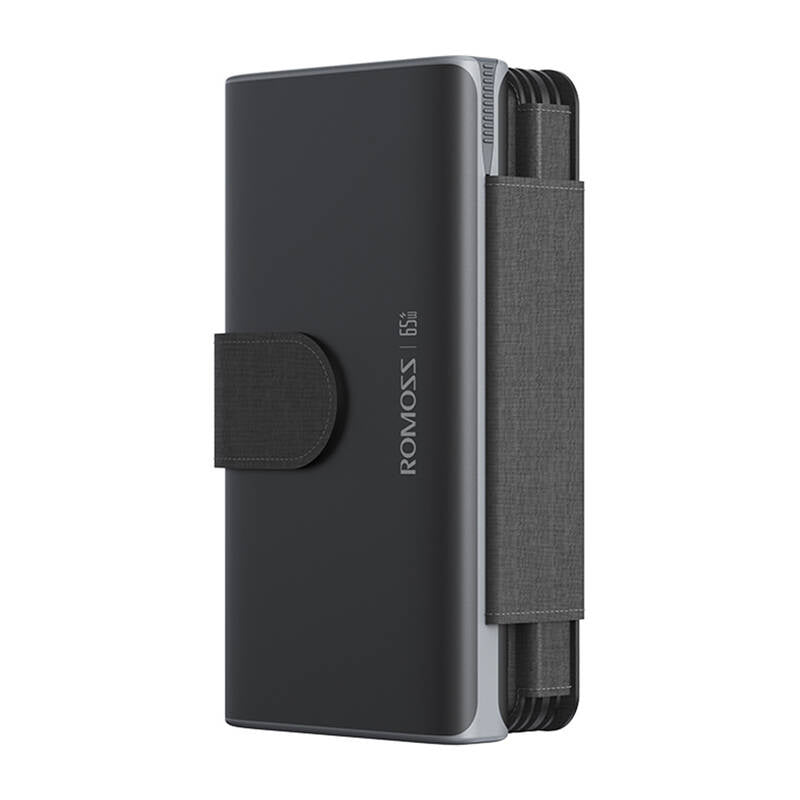 ROMOSS Solar Powerbank 30000mAh 65W sort