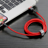Baseus Cafule USB-A / Lightning 1.5A QC 3.0 cable 2 m - red