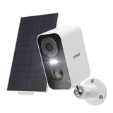 Trådløs 3MP WiFi udendørs kamera ieGeek ZS-GX3S hvid med solpanel