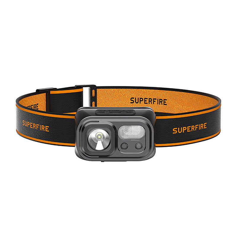 Superfire HL23-S forlygte lommelygte, 350lm, USB-C