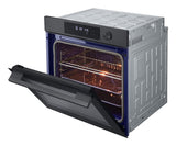 LG WS7D7632WB 76 L Sort, Rustfrit stål