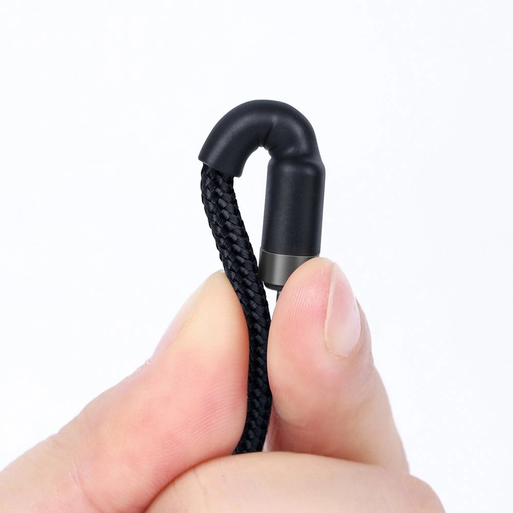 Baseus CATKLF-HG1 USB-C - USB-C PD QC kabel 60W 3A 480Mb/s 2m - sort og grå
