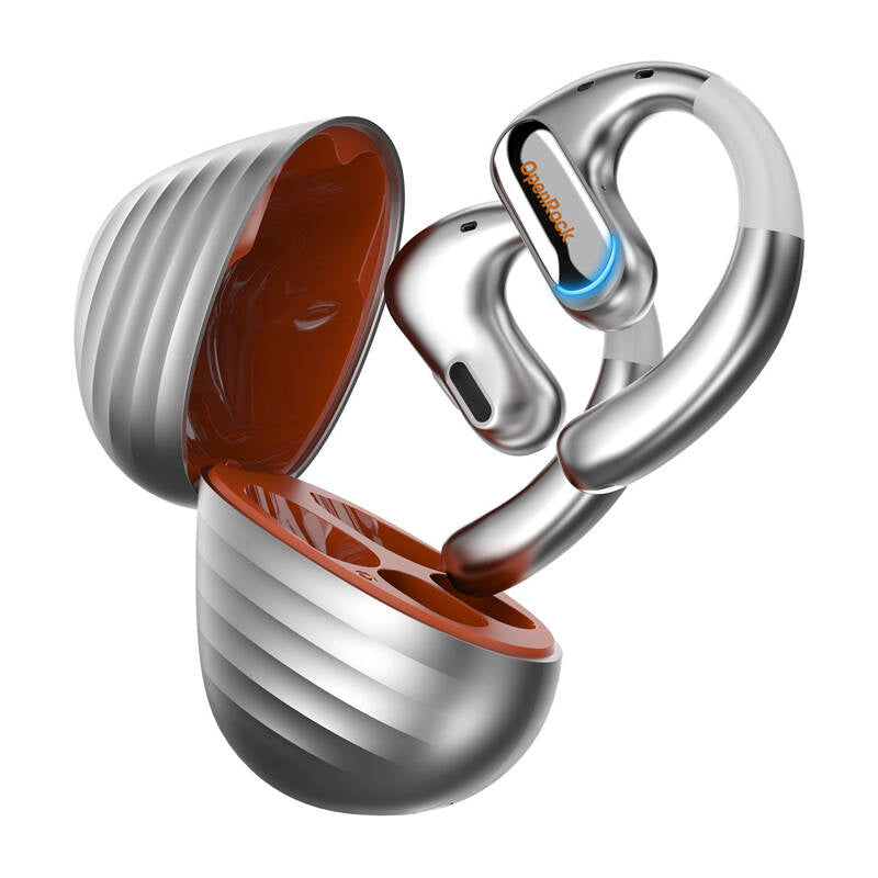 OWS OneOdio OpenRock Pro trådløse hovedtelefoner (sølv)