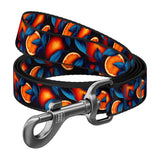 Hundebånd af nylon med mønster "Orange", længde 122 cm Waudog