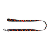 Hundebånd af nylon med mønster "Orange", længde 122 cm Waudog