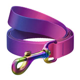 WAUDOG gradient nylon hundesnore, 20 mm bred, 122 cm lang, lilla