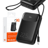 Power Bank Mcdodo MC-3243 10000mAh, 22.5W til C (sort)