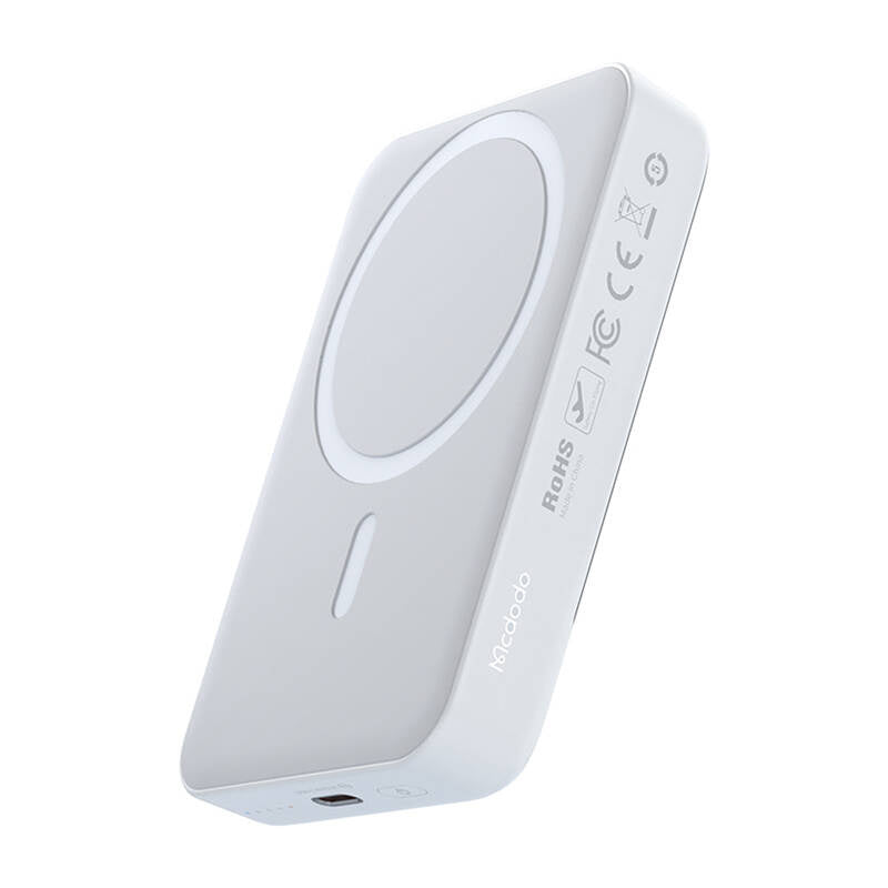 Mcdodo MC-5930 Magnetisk Power Bank 10000mAh, 30W (hvid)