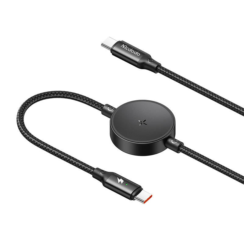 Mcdodo CA-4170 2-i-1 USB-C kabel + Samsung Watch trådløs oplader, 60W, 1,5m