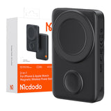 Magnetisk Power Bank til Apple Watch Mcdodo MC-1461 10000mAh, 20W (sort)