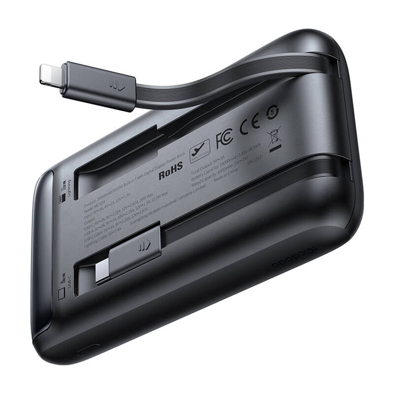 Power Bank Mcdodo MC-0241 Digital Dis 10000mAh, 22,5W (hvid)