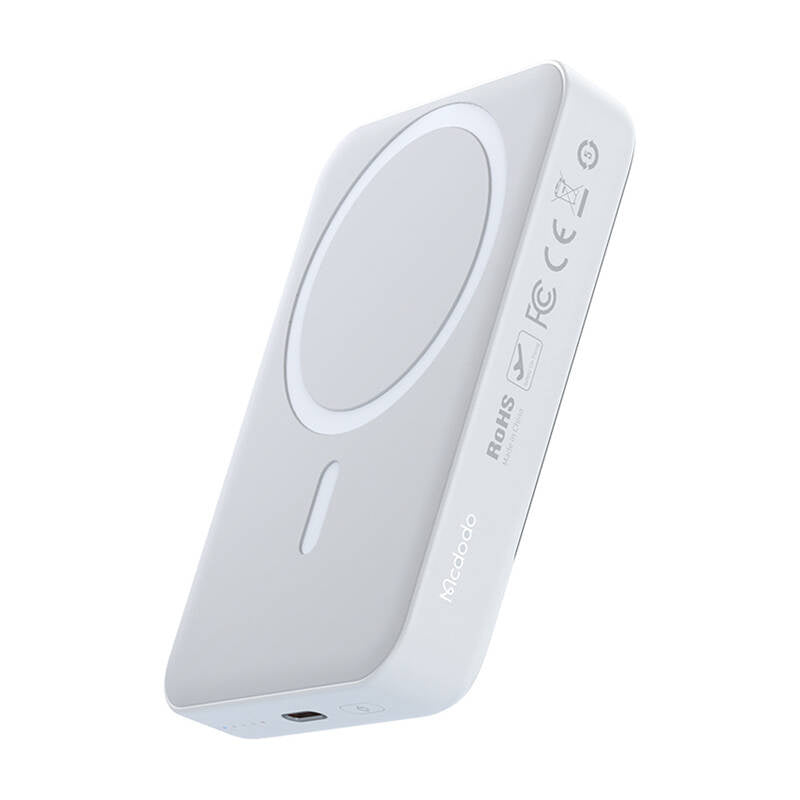Mcdodo MC-4260 Magnetisk Power Bank 10000mAh, 20W (hvid)