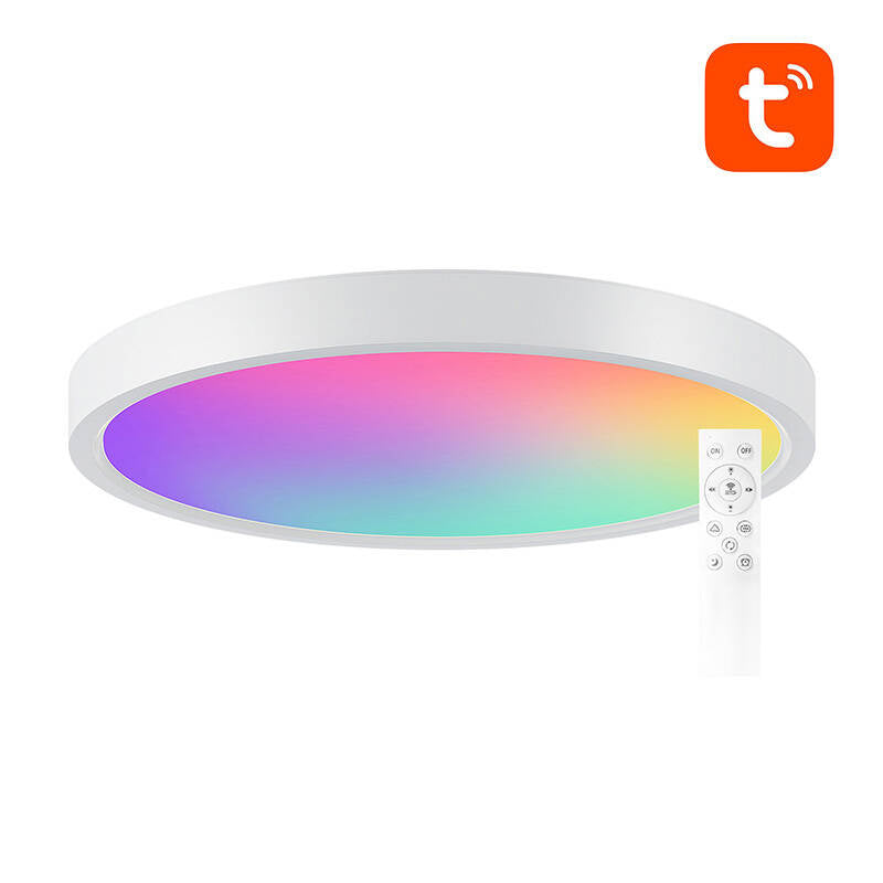 Smart loftslampe 30cm WiFi/Bluetooth 16M RGBCW Gosund LB12 1920lm Tuya + fjernbetjening.