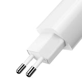 Dual USB-oplader Mcdodo CH-6720 (EU) Lightning 1m Rejsesæt (hvid)