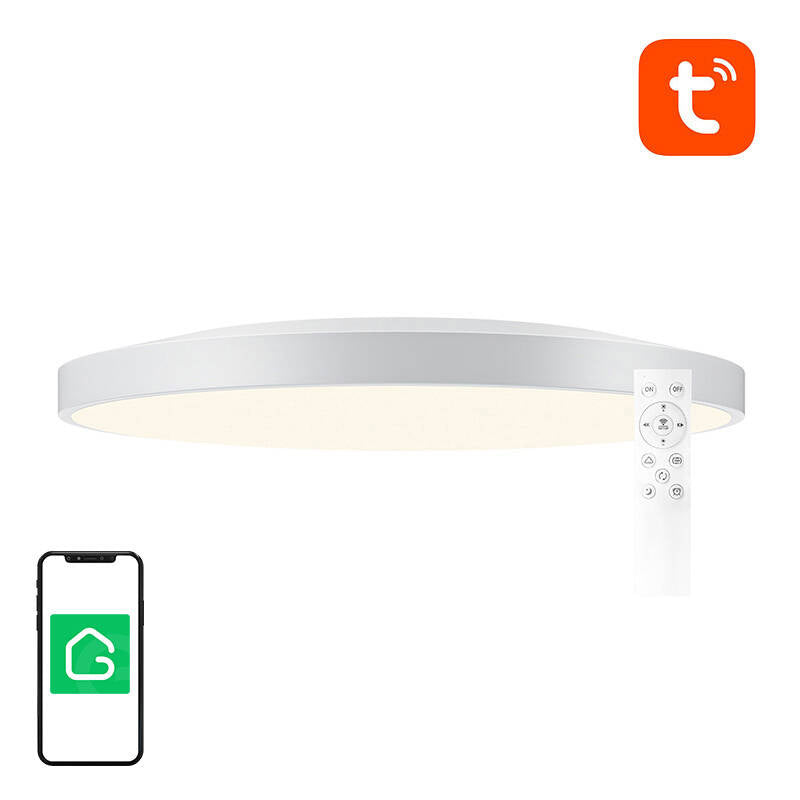 Smart loftslampe 30cm Bluetooth 16M RGBCW Gosund LB13 1600lm Tuya + fjernbetjening.