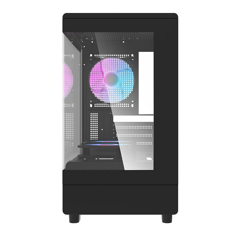 Darkflash DB330M computercase + 3 aRGB-ventilatorer (sort)