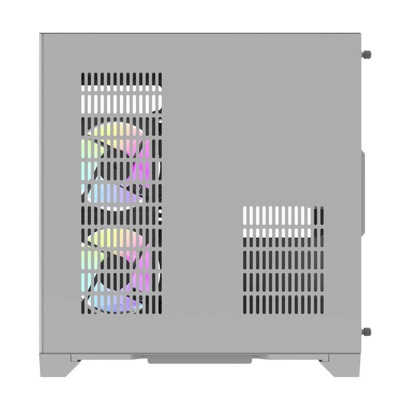 Darflash FT350 computerkasse + 5 aRGB-ventilatorer (hvid)