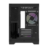 Darflash FT418 computerkasse + 6 aRGB-ventilatorer (sort)