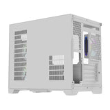 Darflash FT418 computerkasse + 6 aRGB-ventilatorer (hvid)