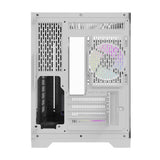 Darflash FT418 computerkasse + 6 aRGB-ventilatorer (hvid)