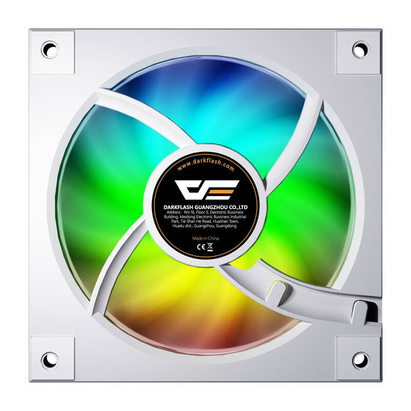 Darkflash DM20 computerventilator (hvid)