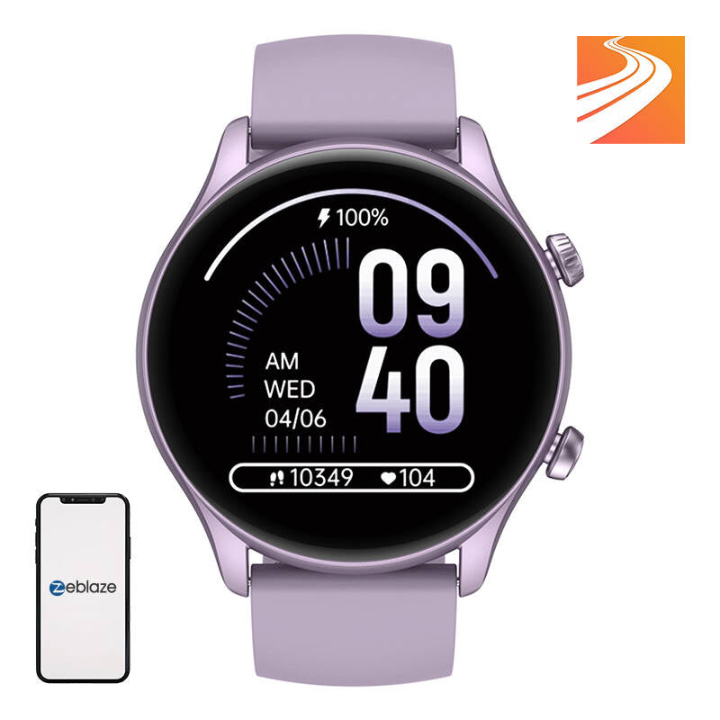 Zeblaze Btalk 3 Plus smartwatch (lila)