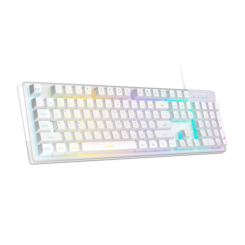 MageGee K1 kablet tastatur + mus (hvid)