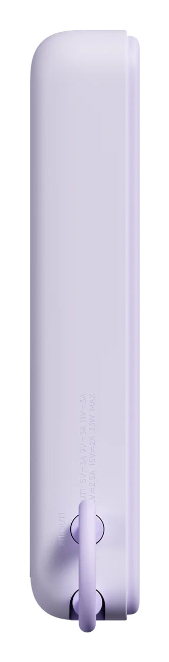 Xiaomi BHR08PAGL powerbank Lithium-Ion (Li-Ion) 5900 mAh Trådløs opladning Lilla