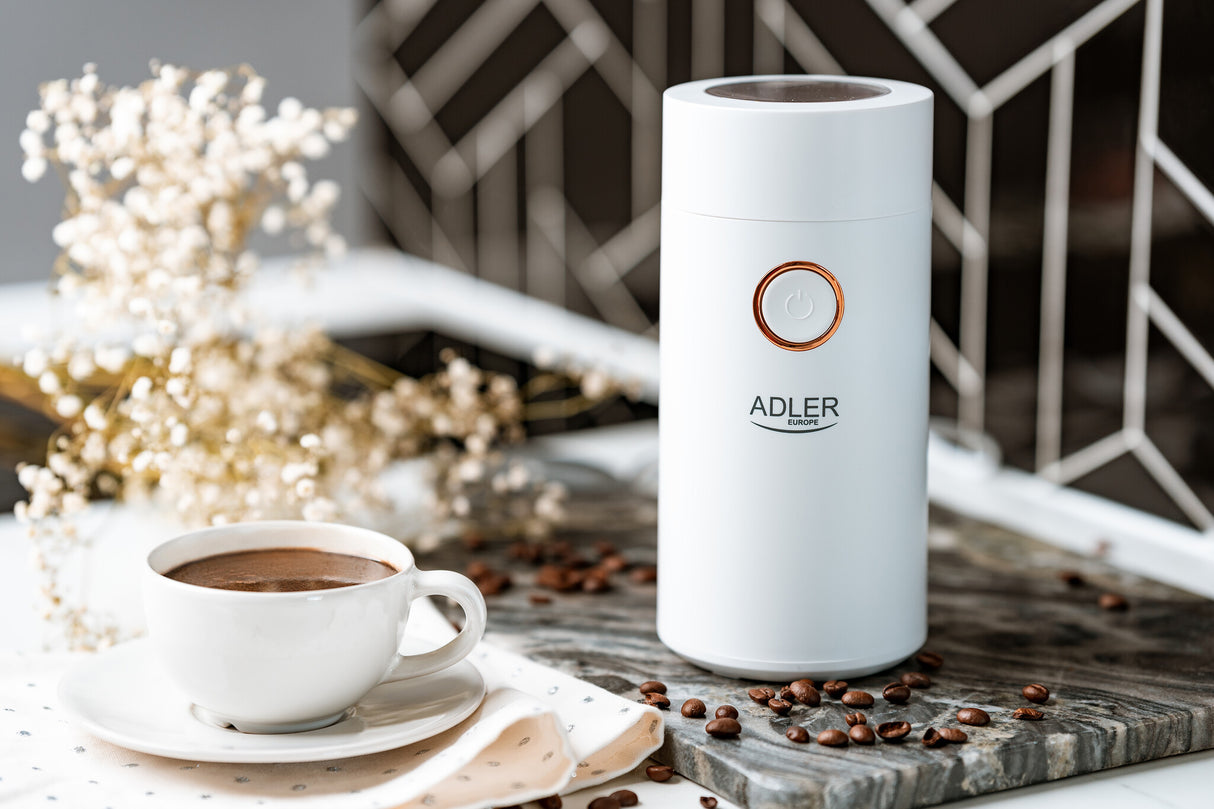 Adler AD4446WG kaffemølle 150 W Hvid