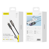 Foneng XS05 PD27W USB-C til Lightning-kabel, 1,2 m (sort)