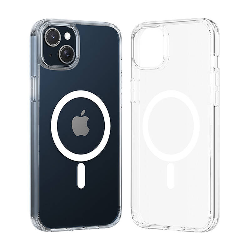 Vention KUBT0-20 beskyttelsesfodral til iPhone 14 Plus (gennemsigtig)
