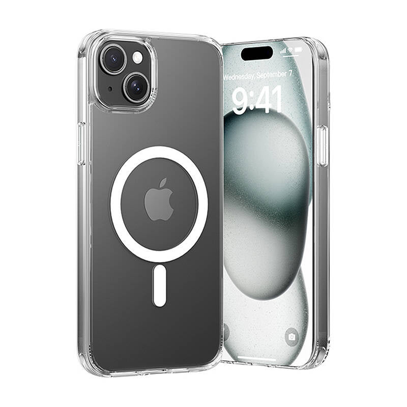 Vention KUCT0-10 beskyttelsesfodral til iPhone 15 (gennemsigtig)
