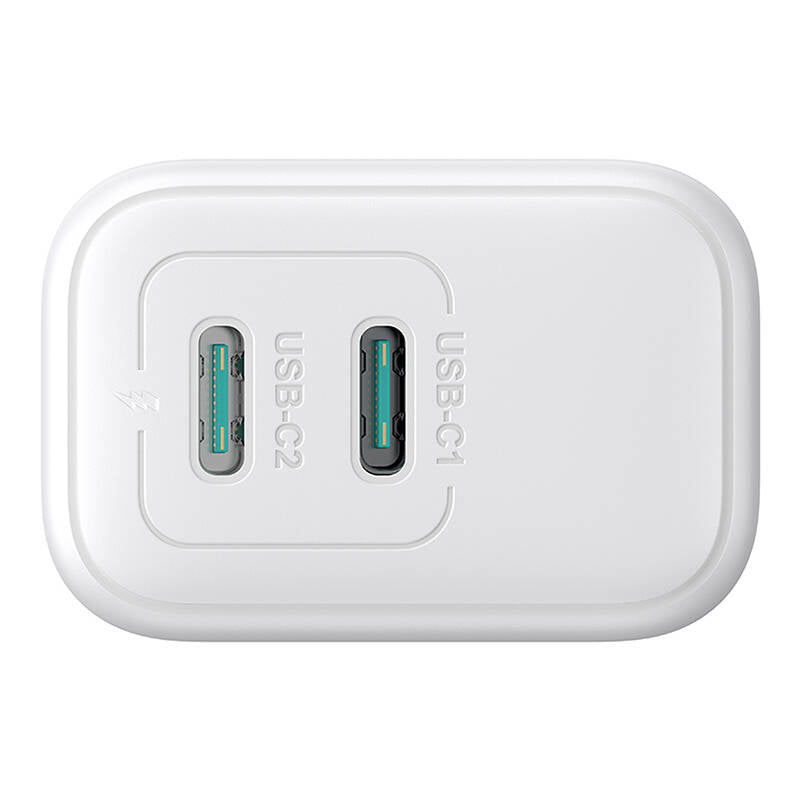 Joyroom JR-TCF12 Dual-Port (2C) 20W Power Charger (hvid)