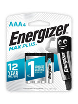 Energizer MAXPLUS AAA – 4 Pack Engangsbatteri Alkaline