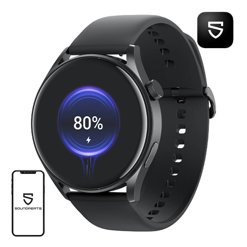 Soundpeats Watch4 smartwatch (sort)