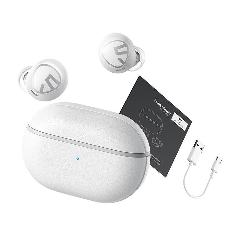 TWS Soundpeats Free2 Classic Headphones (hvid)