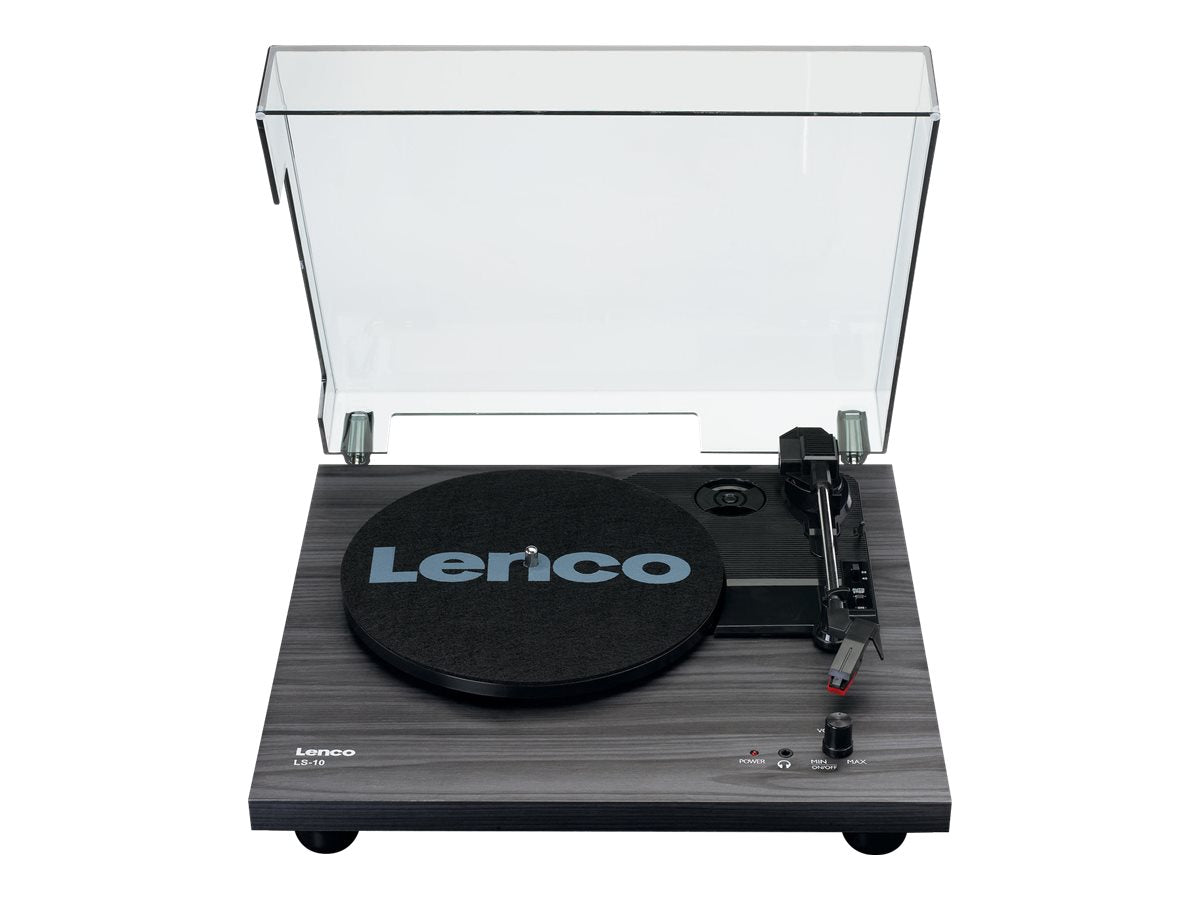 Lenco LS-10 Pladespiller Stereo sort