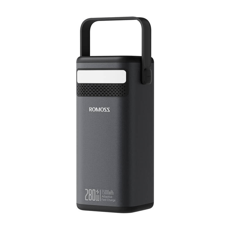 Powerbank Romoss PMT75-DC 75000mAh 280W, 240Wh (sort)