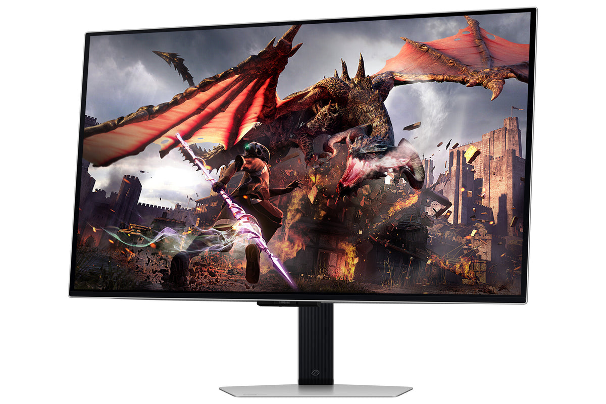 Samsung G80SD computerskærm 81,3 cm (32") 3840 x 2160 pixel 4K Ultra HD OLED Sølv