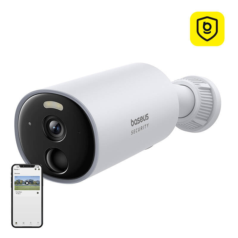 Baseus B1 2k udendørs kamera (hvid)